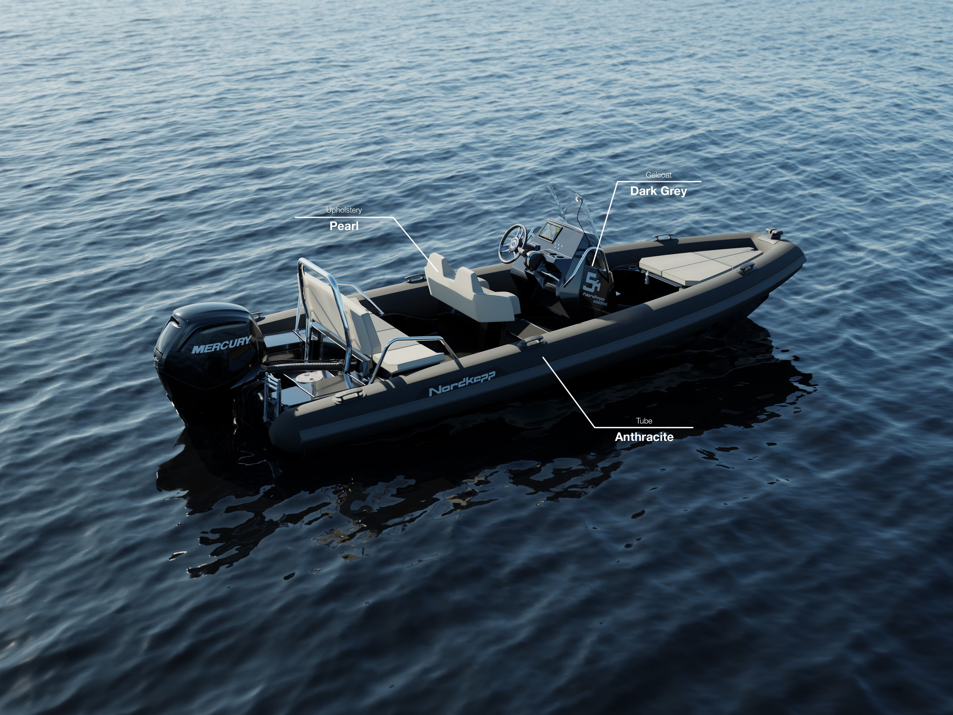 AB5.4 Daylight Black Grey Pearl